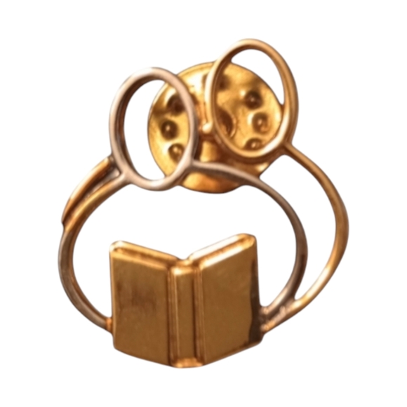 (3) Unisex Lapel Pins, Silver-toned & Gold-toned, Pre-owned - Picture 2 of 9